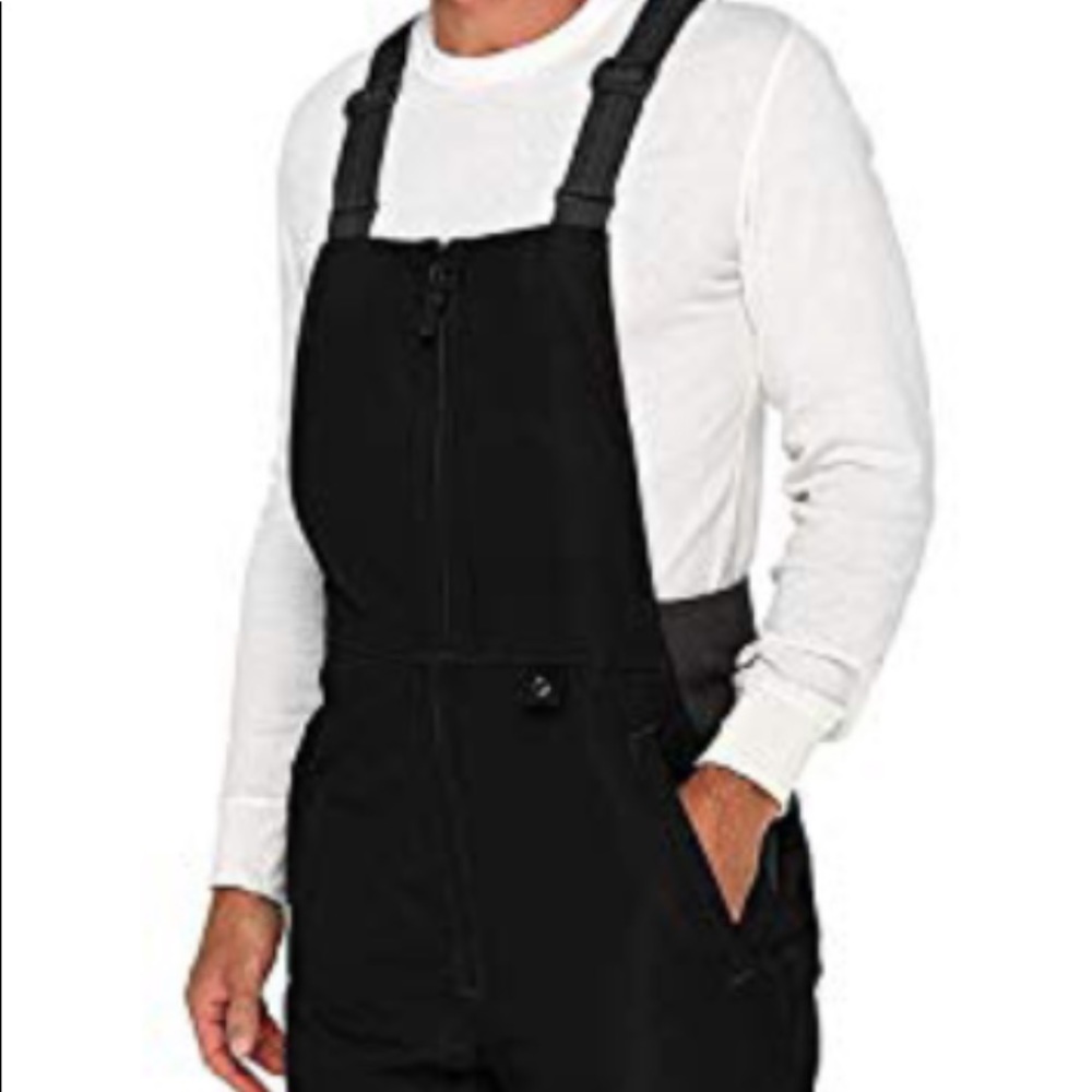 Black xxl men snow bib ❄️